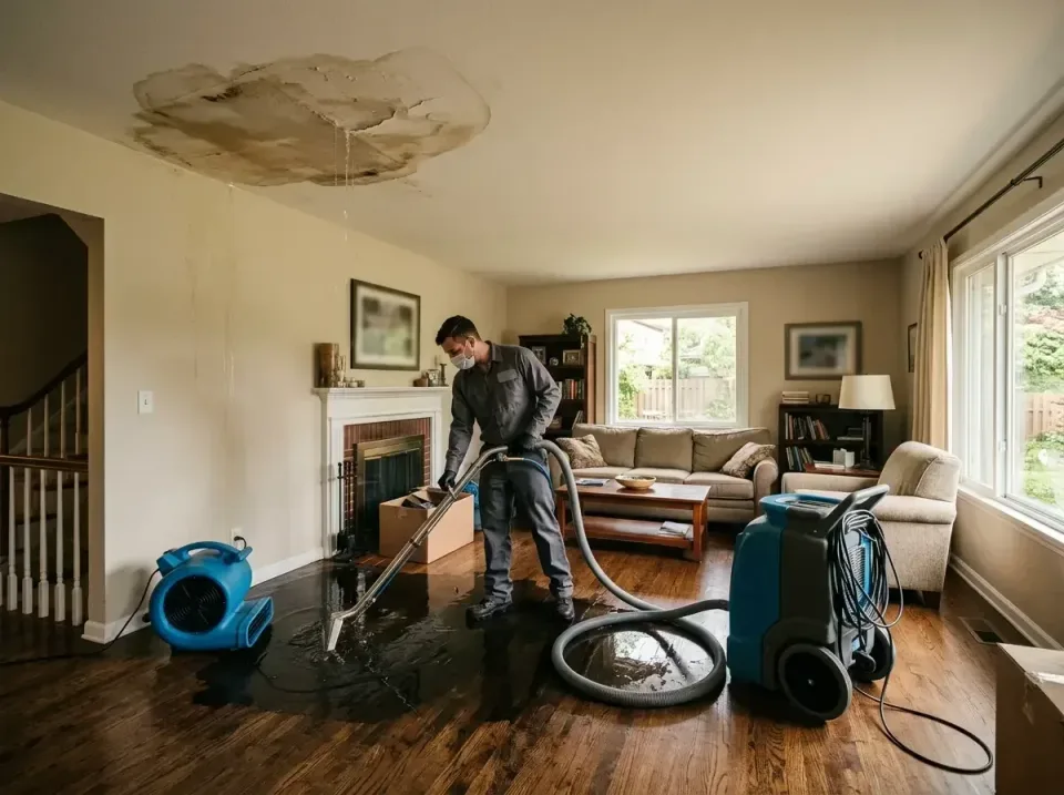attic-pipe-burst-ceiling-drip-008 — frequently asked questions, Water Damage Restoration & Carpet Care in Garden City, SC